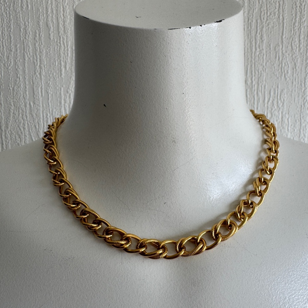 Vintage Monet Chain Link Necklace